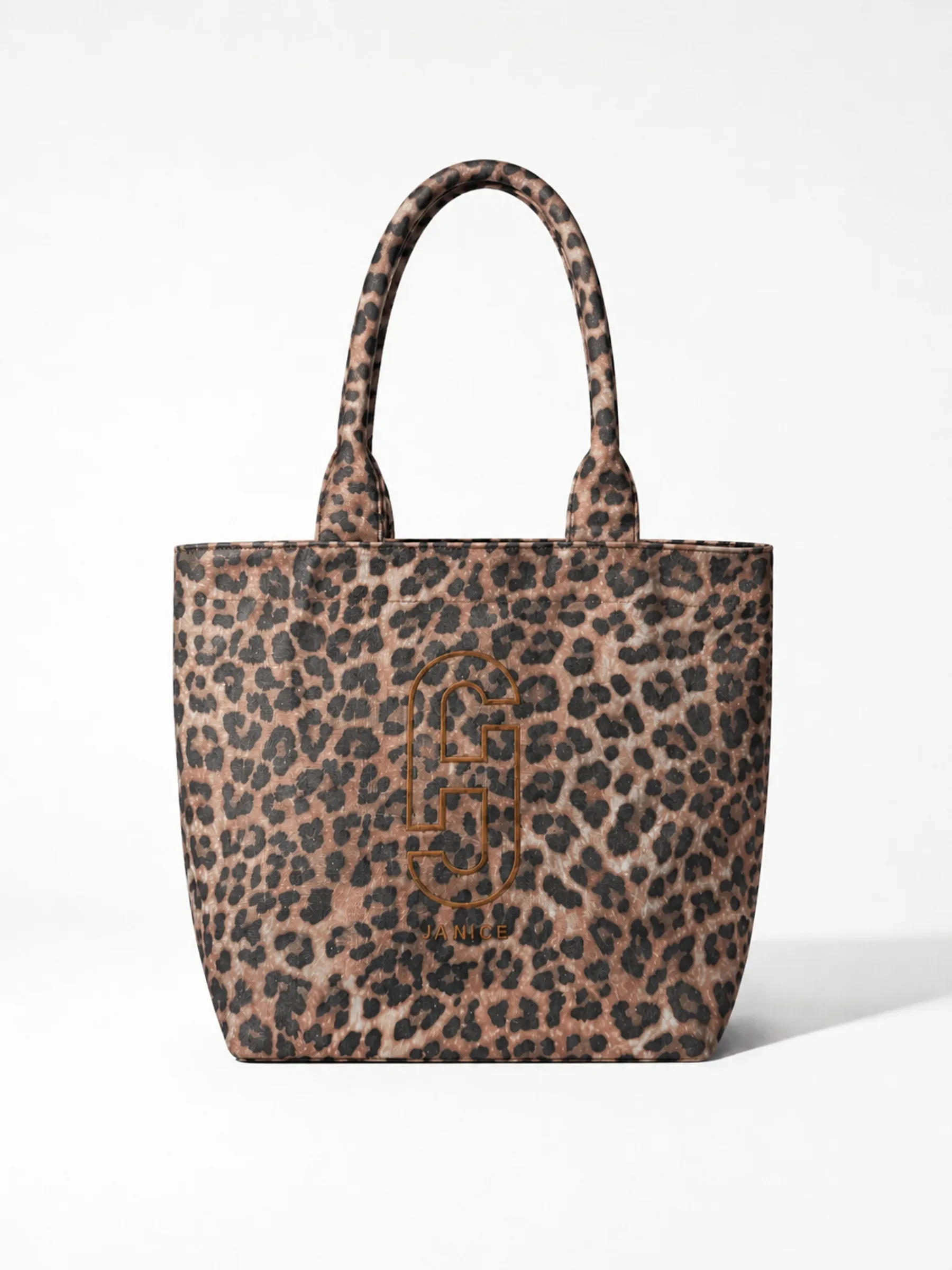 Einkaufstasche mit Leopardenmuster